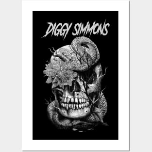 DIGGY SIMMONS BAND MERCHANDISE Posters and Art